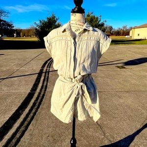 Zara Skort Jumper Like New Tie waist - xs